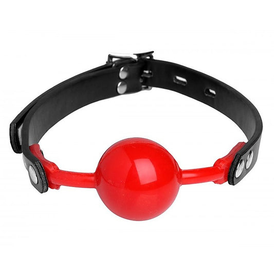 The Hush Gag Silicone Comfort Ball Gag by XR Brands - Bondage Gags and Bits