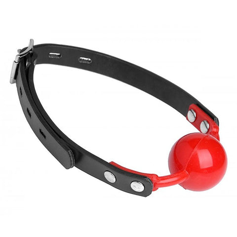 The Hush Gag Silicone Comfort Ball Gag by XR Brands - Bondage Gags and Bits
