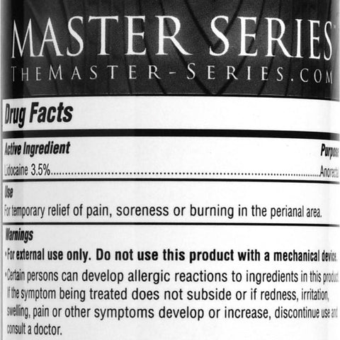 Jizz Cum Scented Anal Numbing Desensitizing Lube - Anal Lubes