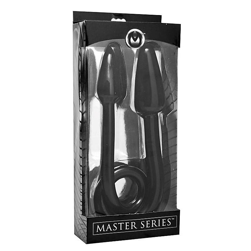 Ravens Tail 2X Dual Ended Anal Plug by XR Brands - Double Ender