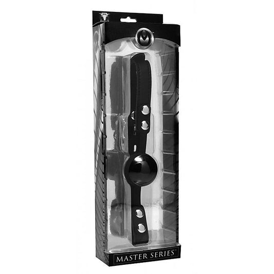 Hush Locking Silicone Comfort Ball Gag by XR Brands - Bondage Gags and Bits