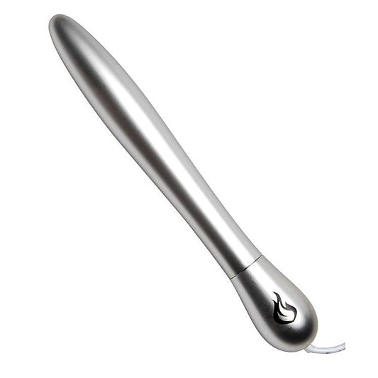 Inferno L Heated Sensation Wand by XR Brands - Steel Sex Toys