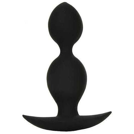 Orbs Steel Weighted Duotone Anal Plug by XR Brands - Butt Plugs