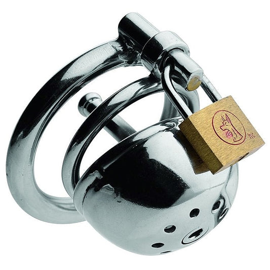 Solitary Plus Extreme Confinement Cage by XR Brands - Male Chastity