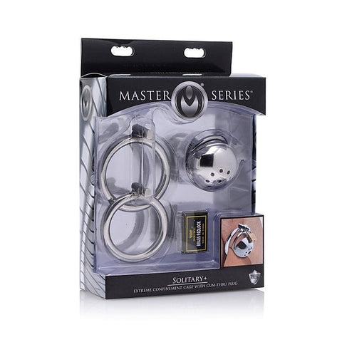 Solitary Plus Extreme Confinement Cage by XR Brands - Male Chastity