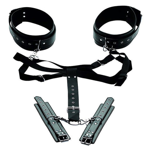 Acquire Easy Access Thigh Restraint by XR Brands - Cuffs and Restraints