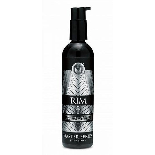 Rim Premium Water Based Rimming Lubricant 8oz by XR Brands - Water Based Lubes