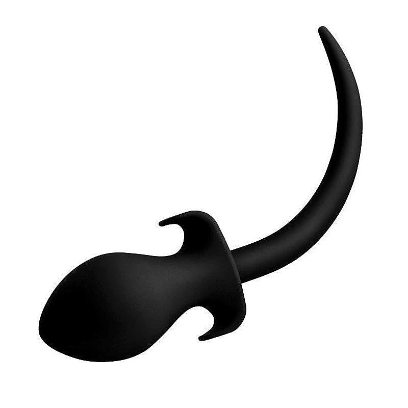 Woof XL Silicone Puppy Tail Butt Plug by XR Brands - Butt Plugs