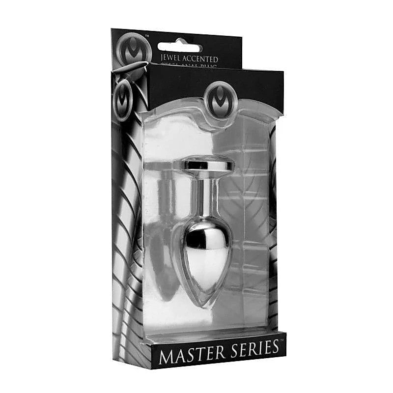 Lucent Jewel Accented Anal Plug by XR Brands - Butt Plugs