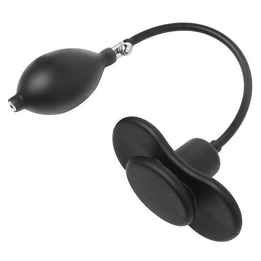 Inhibitor Inflatable Bondage Gag by XR Brands - Bondage Gags and Bits