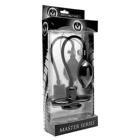 Inhibitor Inflatable Gag by XR Brands - Bondage Gags and Bits