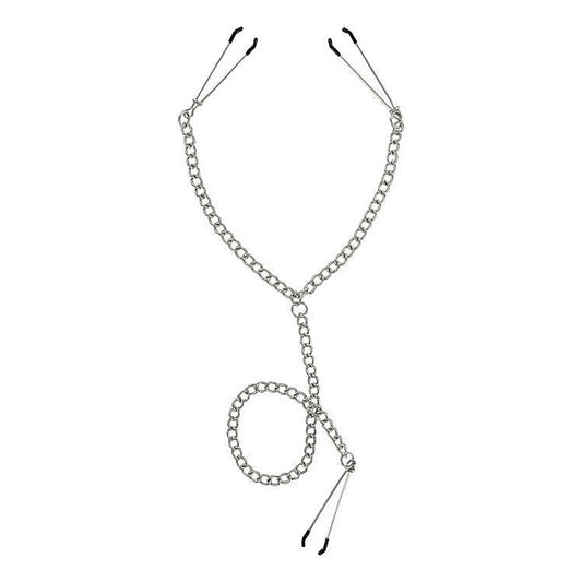 Anais Y-Style Nipple To Clit Set by XR Brands - Nipple and Clit Clamps