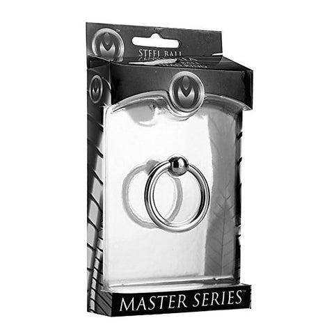 Ornata Steel Ball Head Cock Ring by XR Brands - Cock Rings