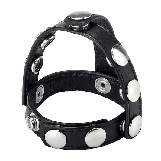 Snap-On Cock And Ball Harness by XR Brands - Cock Rings