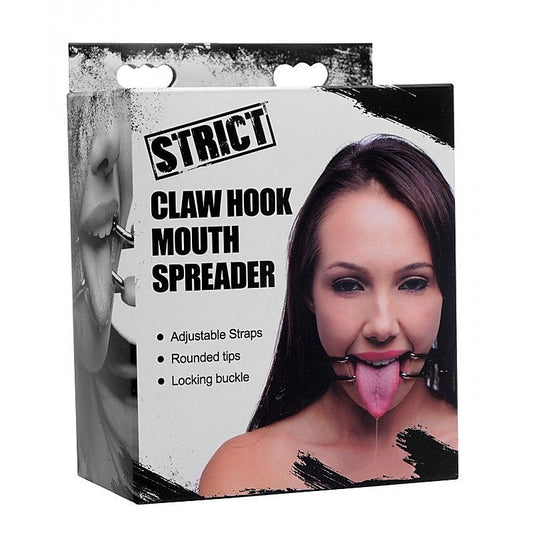 Claw Hook Mouth Spreader Blindfold by XR Brands - Masks And Blindfolds