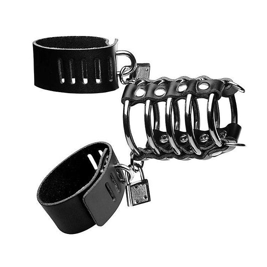 Strict Gates of Hell Chastity Device by XR Brands - Male Chastity