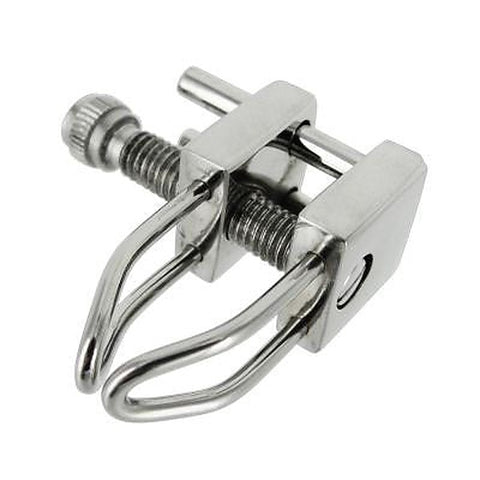 Nose Shackle Stainless Steel Silver by XR Brands - Spreaders and Hangers