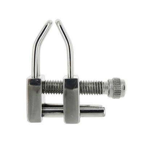 Nose Shackle Stainless Steel Silver by XR Brands - Spreaders and Hangers