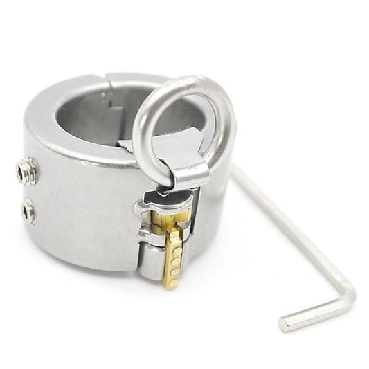 Stainless Steel BDSM Piercing Chamber by BDStyle - Ball and Cock Toys