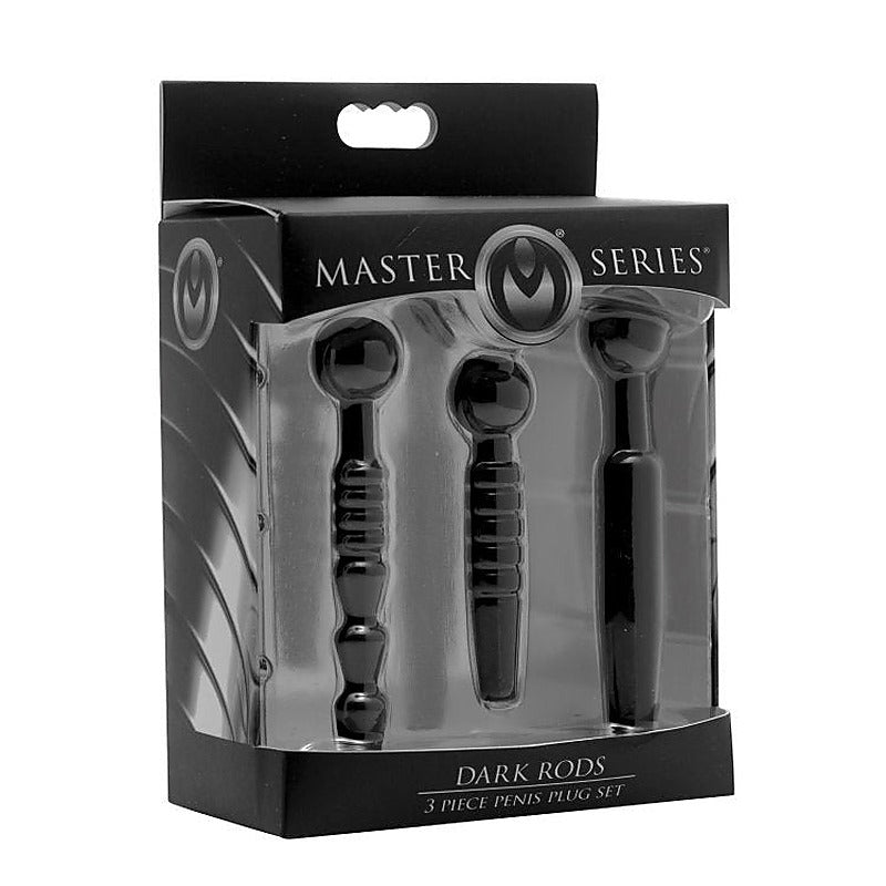 Flexible Silicone Penis Plug Trio by XR Brands - Penis Plugs
