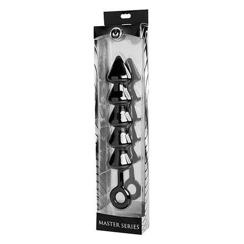 Spades Extra Large Anal Beads by XR Brands - Anal Beads and Balls