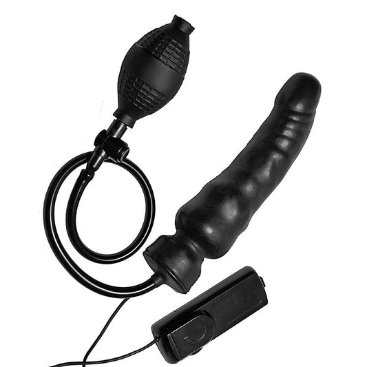 Ravage Inflatable Vibrating Cock by XR Brands - Realistic Dildos