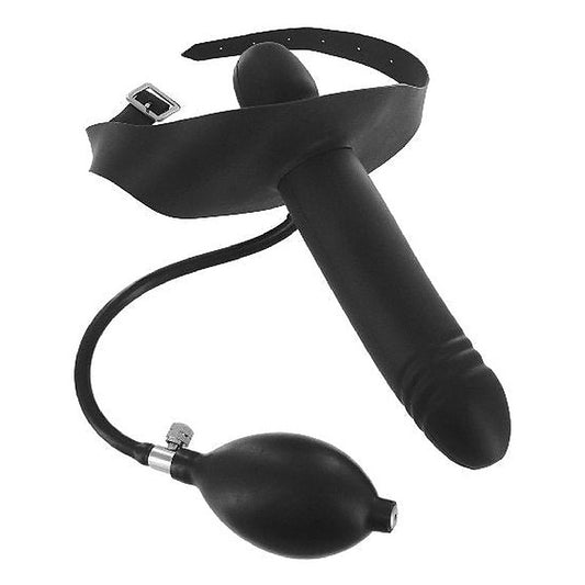 Incubus Inflatable Dildo Mouth Gag by XR Brands - Bondage Gags and Bits