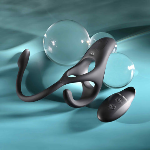 Evolved Zero Tolerance ALL THE BASES Vibrating Cock Ring
