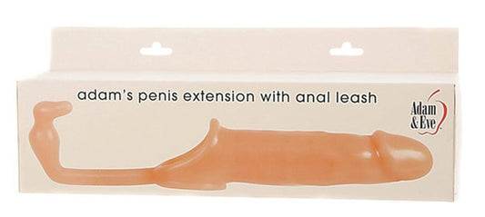 Adam & Eve Adam's Penis Extension with Prostate Probe - - Pumps, Extenders And Sleeves