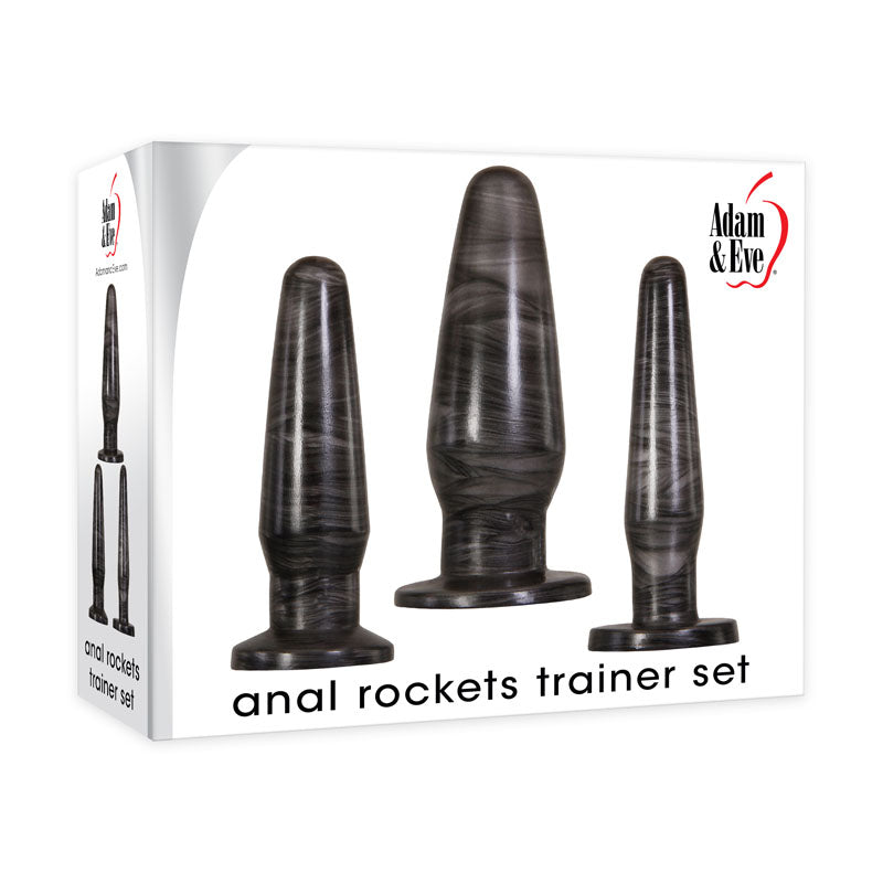 Adam & Eve Anal Rockets Trainer Set - - Butt Plugs