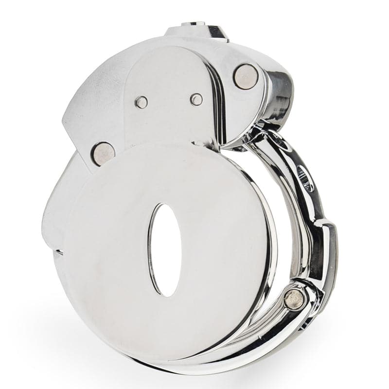 Adjustable Flat Chastity Cage - - Male Chastity