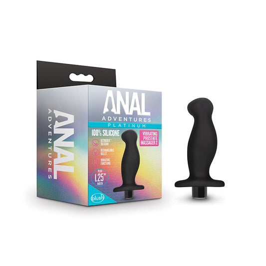 Anal Adventures Platinum Vibra Prostate Massager 2