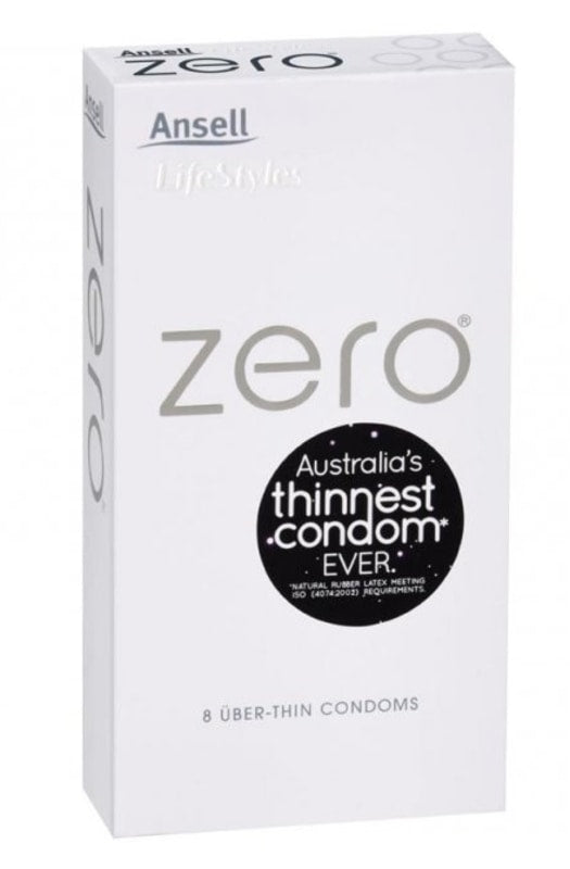 Ansell Zero Uber Thin Condoms - - Condoms