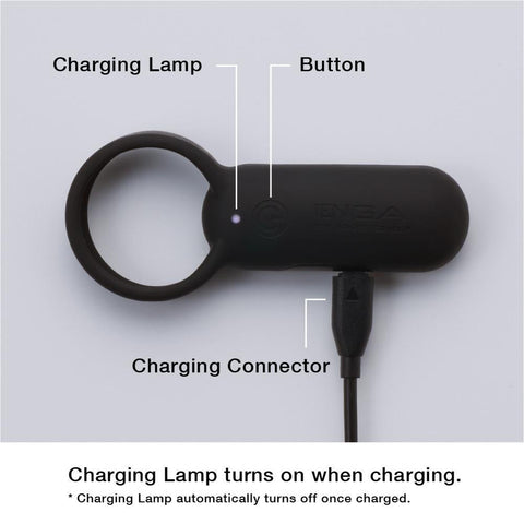 Tenga Svr Waterproof Vibrating Penis Ring with Upright Clitoral Stimulator - Vibrating Cock Rings