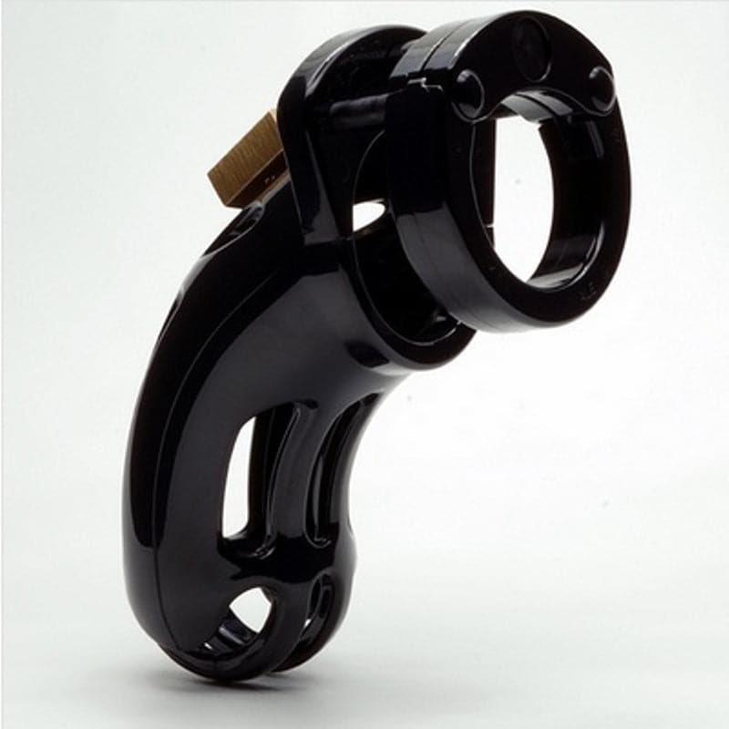 CB The Curve Black - Male Chastity Cock Cage Kit - - Male Chastity