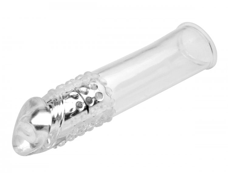 Size Matters Clear Sensations Vibrating Penis Enhancer - - Pumps, Extenders And Sleeves