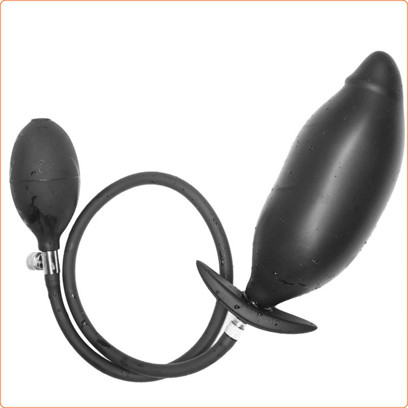 Spike Inflatable Dildo Butt Plug - - Butt Plugs