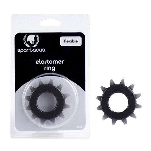 Stud Elastomer C Ring - - Ball and Cock Toys