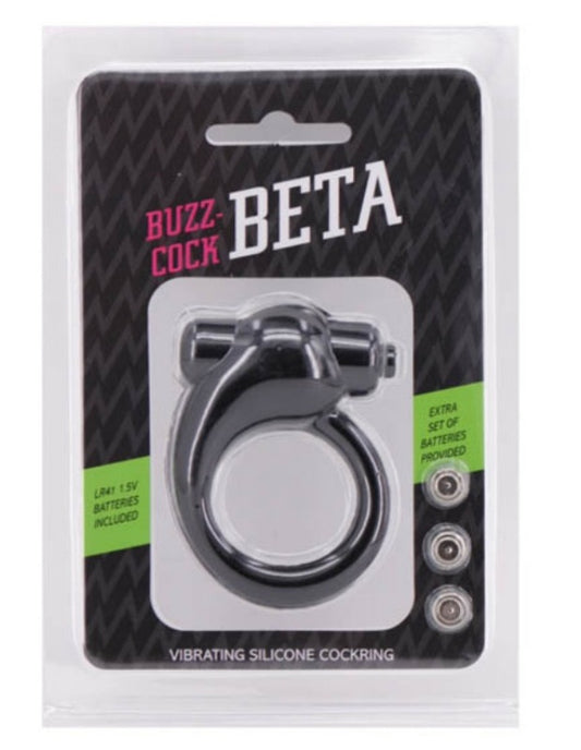 Buzz-Cock Beta Vibrating Silicone Cock Ring