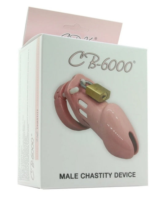 CB-6000 Cock Cage Set Pink