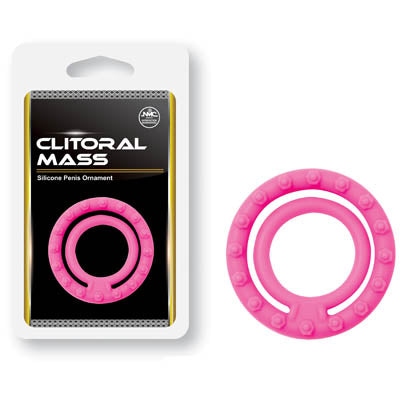 Clitoral Mass Silicone Penis Ornament - - Cock Rings