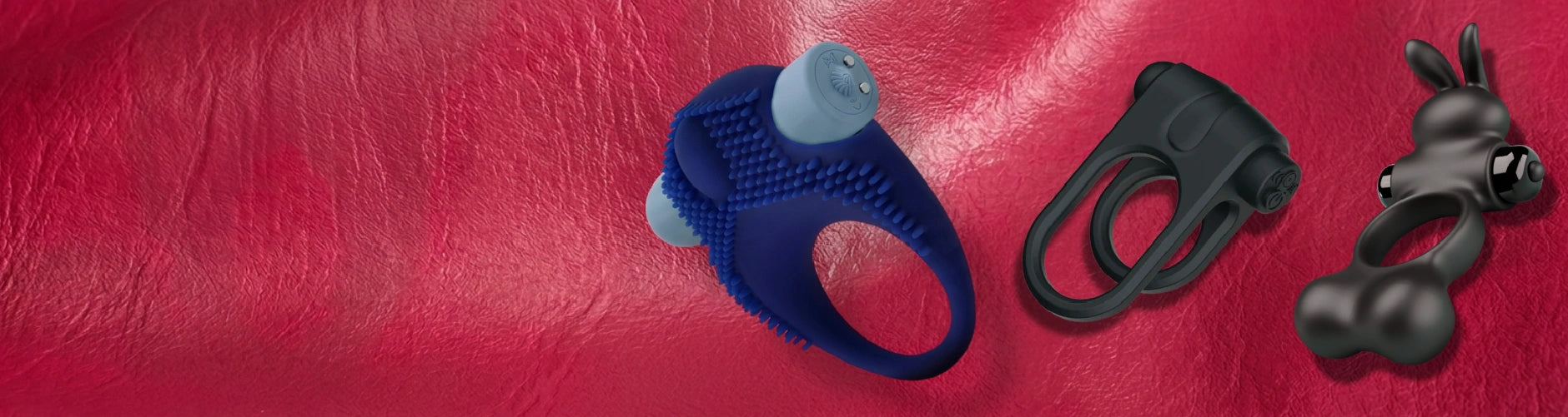 Cock ring collection banner – shop cock rings online Australia