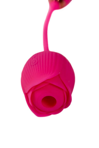 Cousins Group Pink Pussycat Thrusting Rose Vibrator - Clit Ticklers and Pulsators