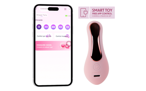 CamToyz Whisper Silent App Controlled Panty Vibrator