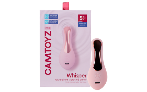 CamToyz Whisper Silent App Controlled Panty Vibrator