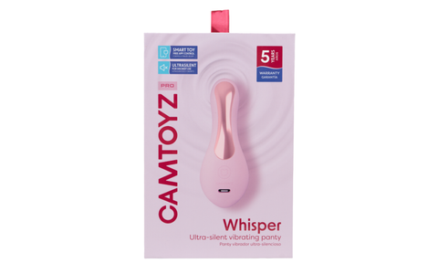 CamToyz Whisper Silent App Controlled Panty Vibrator