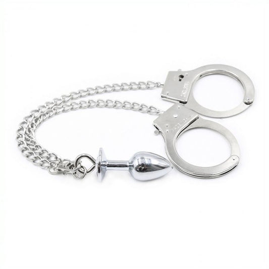 Cuffs With Butt Plug - - Cuffs And Restraints