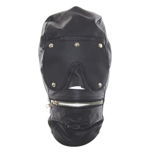 Detachable Bondage Hood - - Bondage Hoods