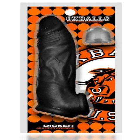 Oxballs Dicker Ultra Slim Mens Stretchy Cocksheath with Plus+SILICONE - Penis Sleeves and Extenders