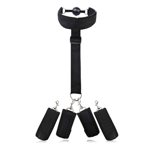 DirtyGirl Collar Neck and Hand Cuff Restraints - - Spreaders and Hangers